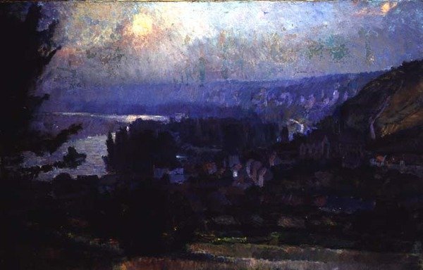 Widok Vetheuila autorstwa Albert Charles Lebourg