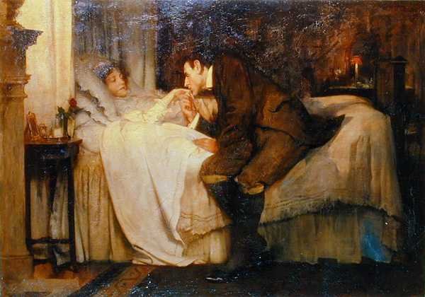Wiosna (olej na płótnie) autorstwa Albert Chevallier Tayler