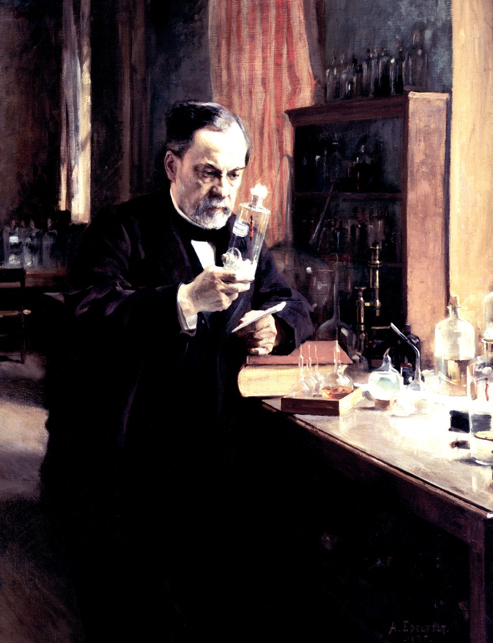 „Louis Pasteur”, 1885 r. autorstwa Albert Gustaf Aristides Edelfelt