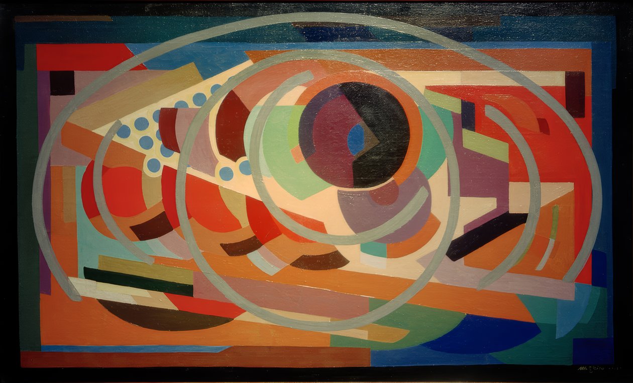 Kompozycja dla "Medytacja autorstwa Albert Gleizes