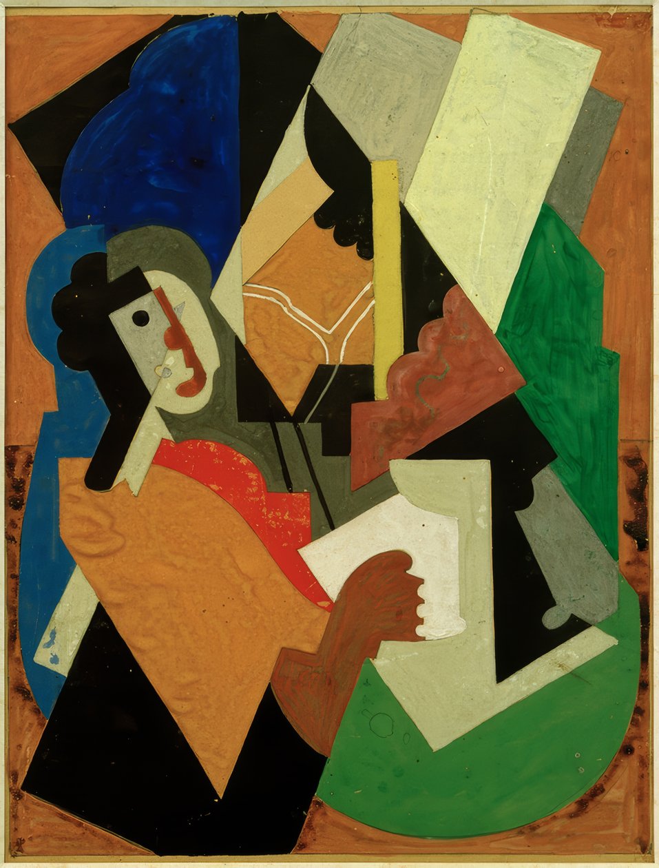Kobieta przy stole autorstwa Albert Gleizes