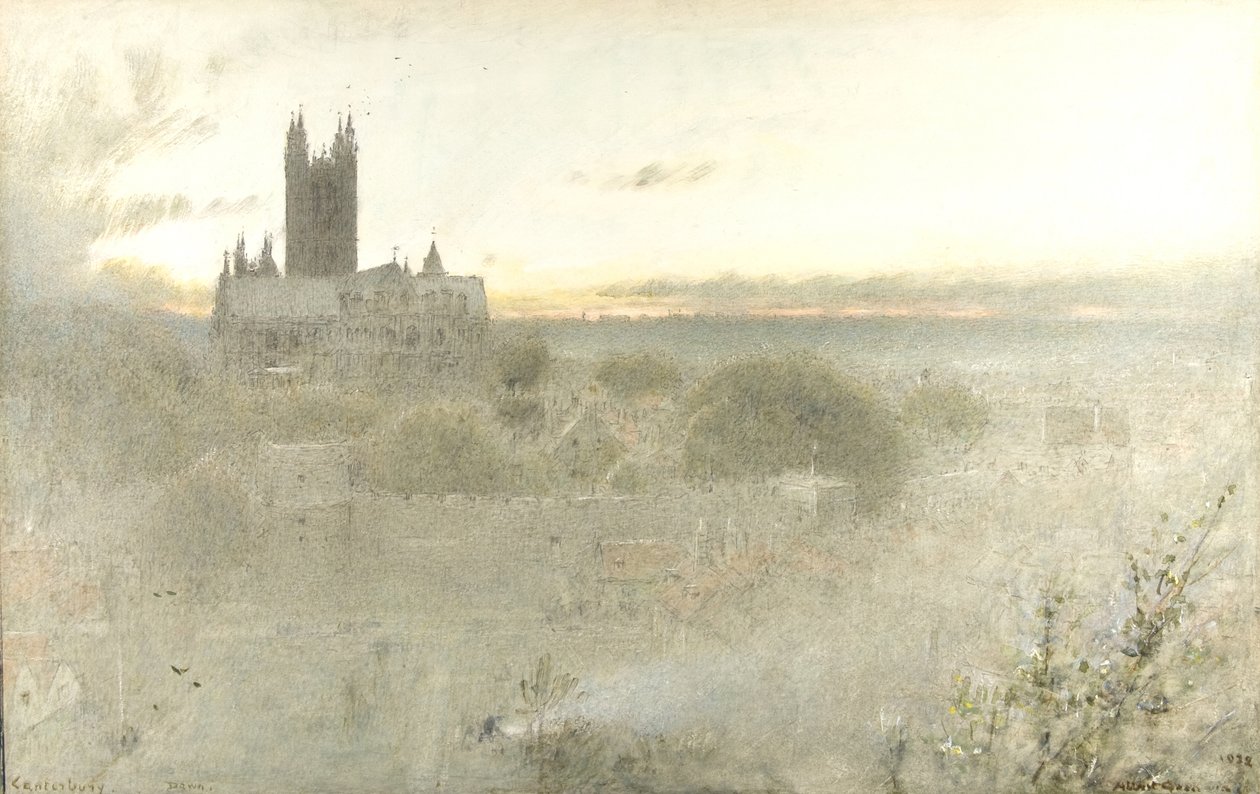 Canterbury Świt autorstwa Albert Goodwin