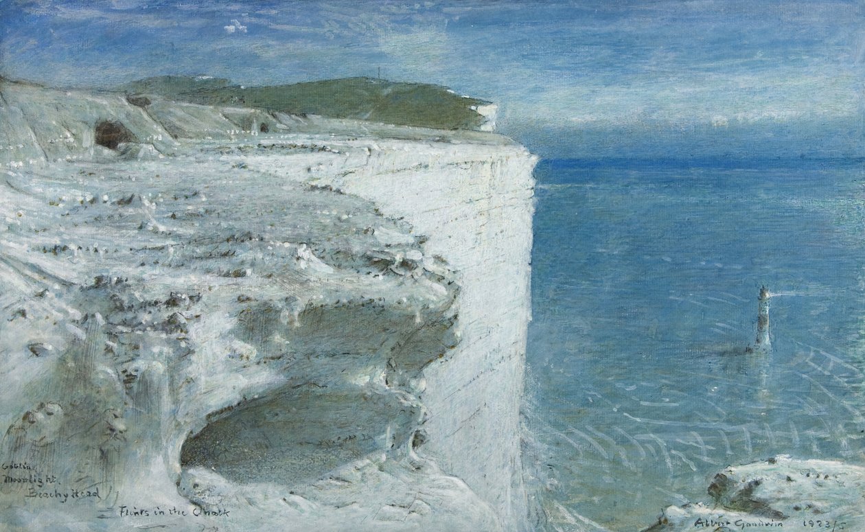 Goblin Moonlight, Beachy Head autorstwa Albert Goodwin