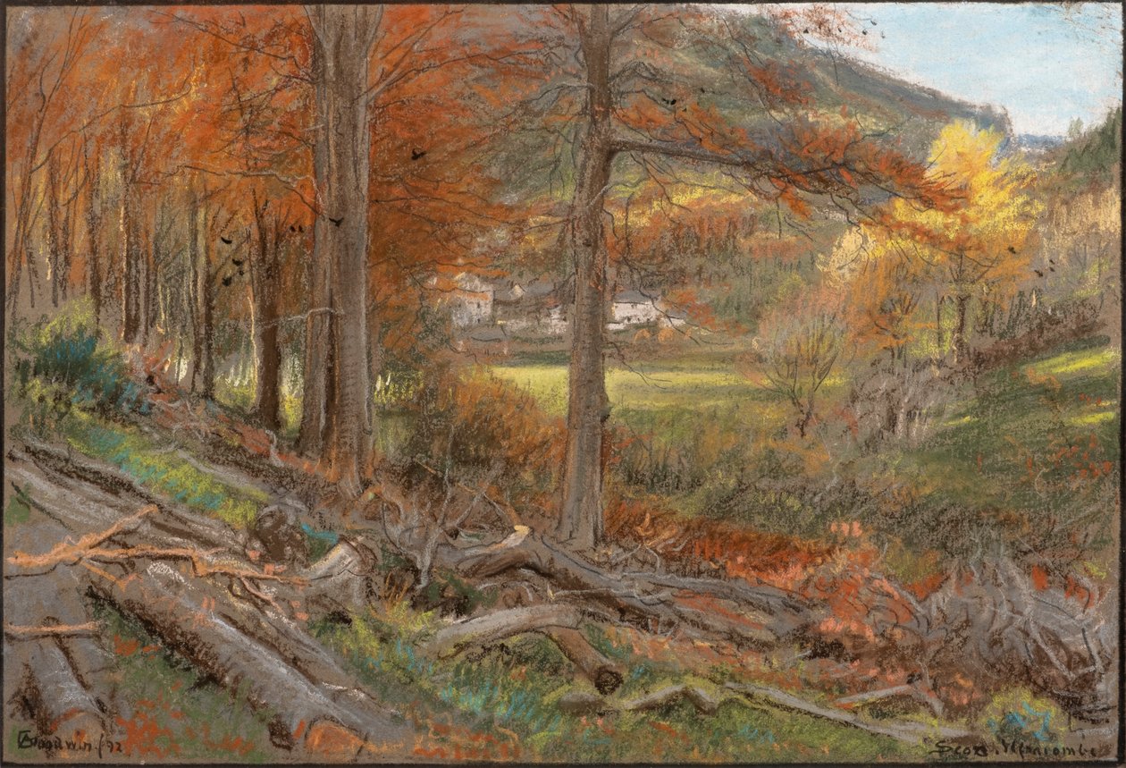 Szkoci, Ilfracombe autorstwa Albert Goodwin