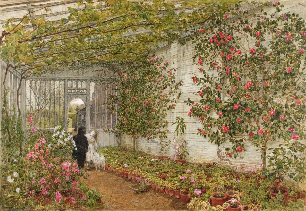 Konserwatorium autorstwa Albert Goodwin