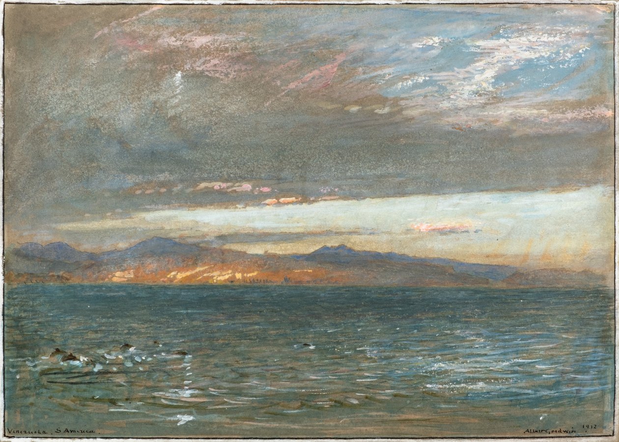 Wenezuela, Ameryka Południowa autorstwa Albert Goodwin