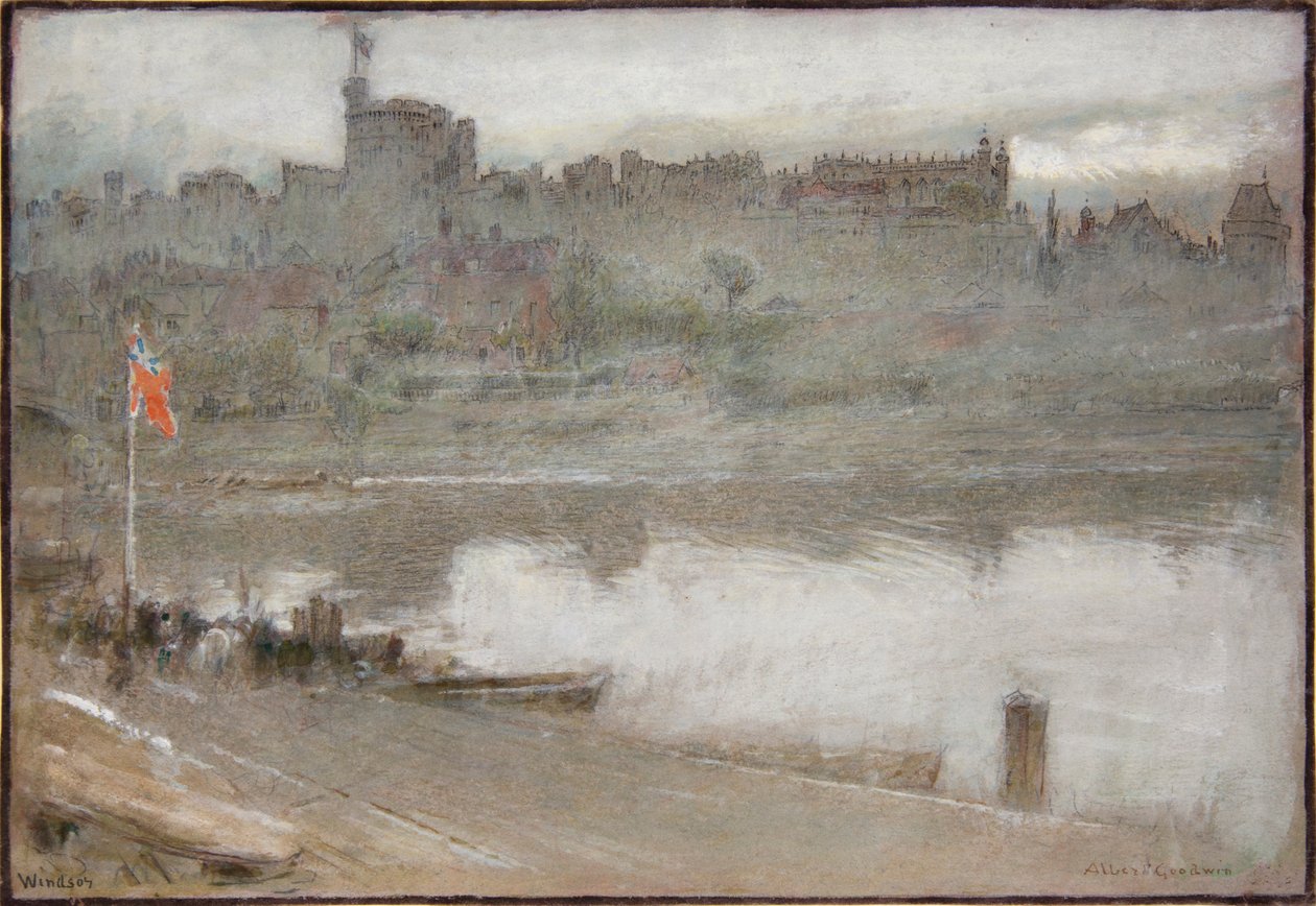 Windsor (akwarela) autorstwa Albert Goodwin