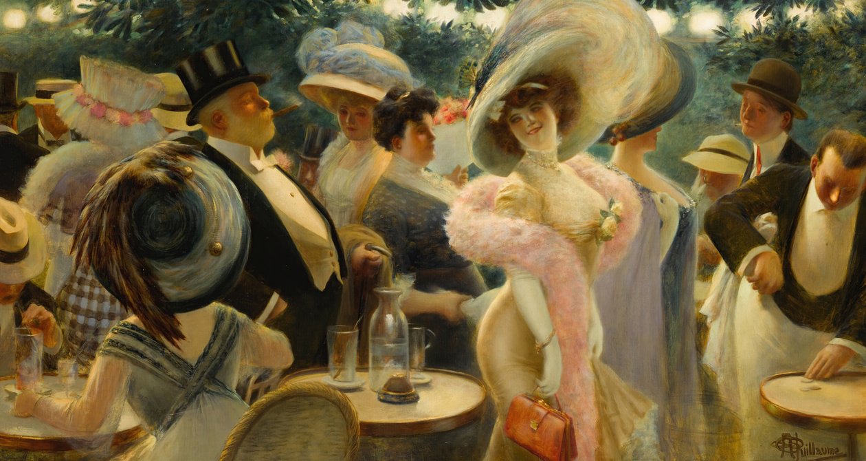Kawa z Paryża. autorstwa Albert Guillaume