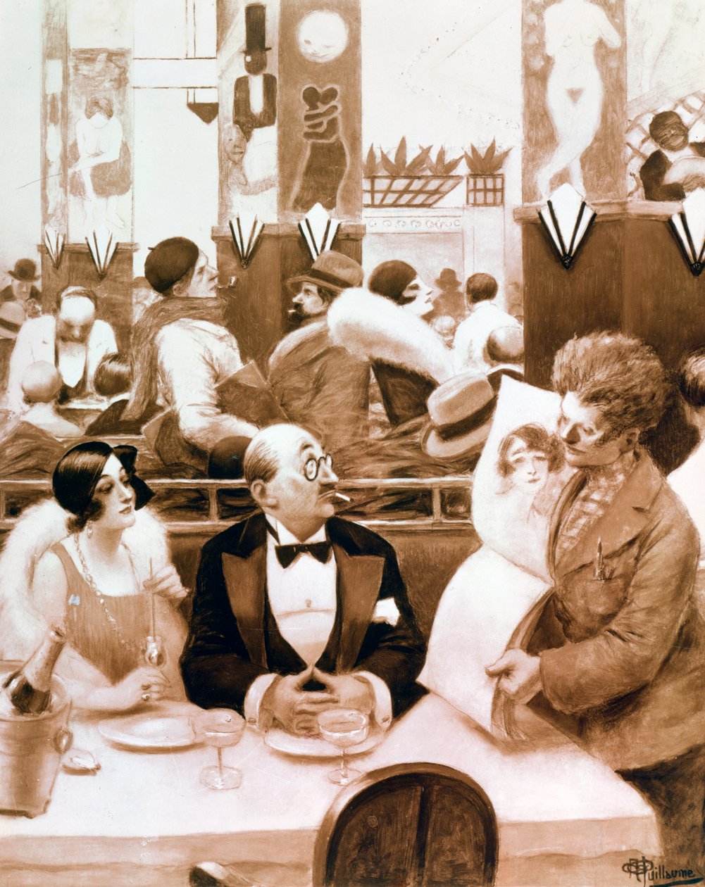 Restauracja, 1873-1942 autorstwa Albert Guillaume