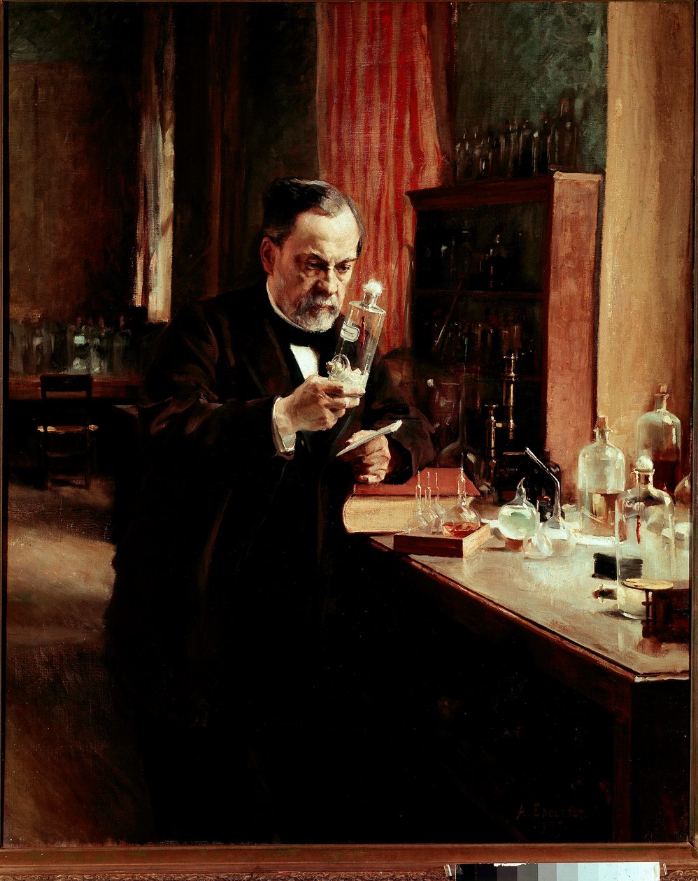 Portret Ludwika Pasteura autorstwa Albert Gustaf Aristides Edelfelt
