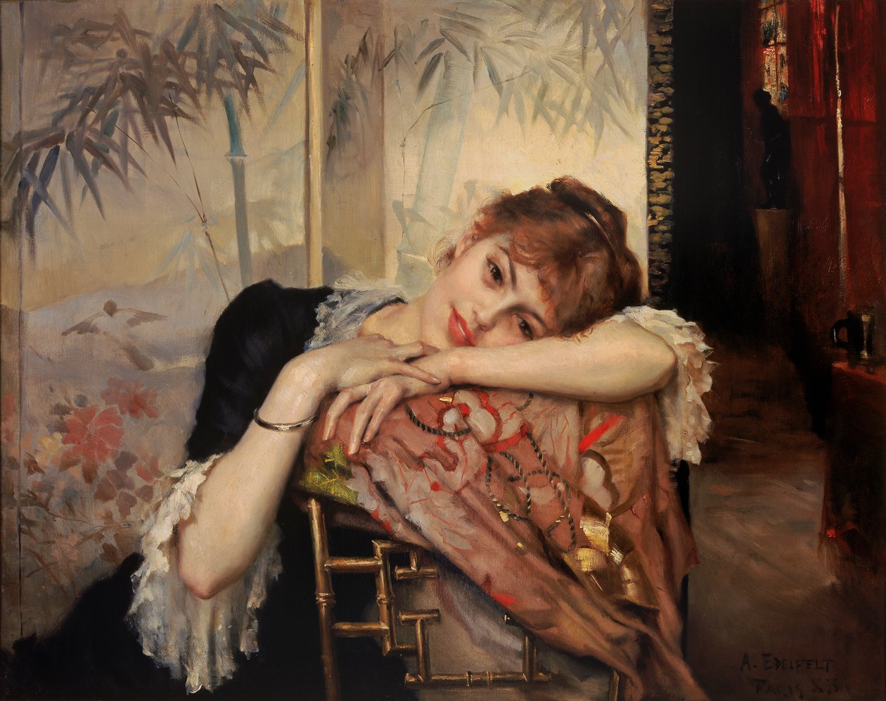 Paryż, 1883. autorstwa Albert Gustaf Aristides Edelfelt