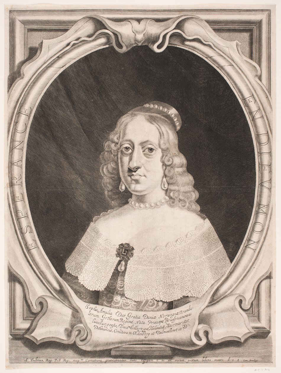 Zofia Amalia autorstwa Albert Haelwegh