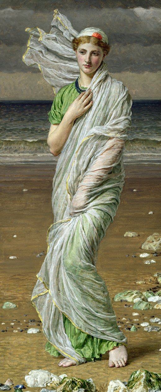 Muszle (olej na płótnie) autorstwa Albert Joseph Moore