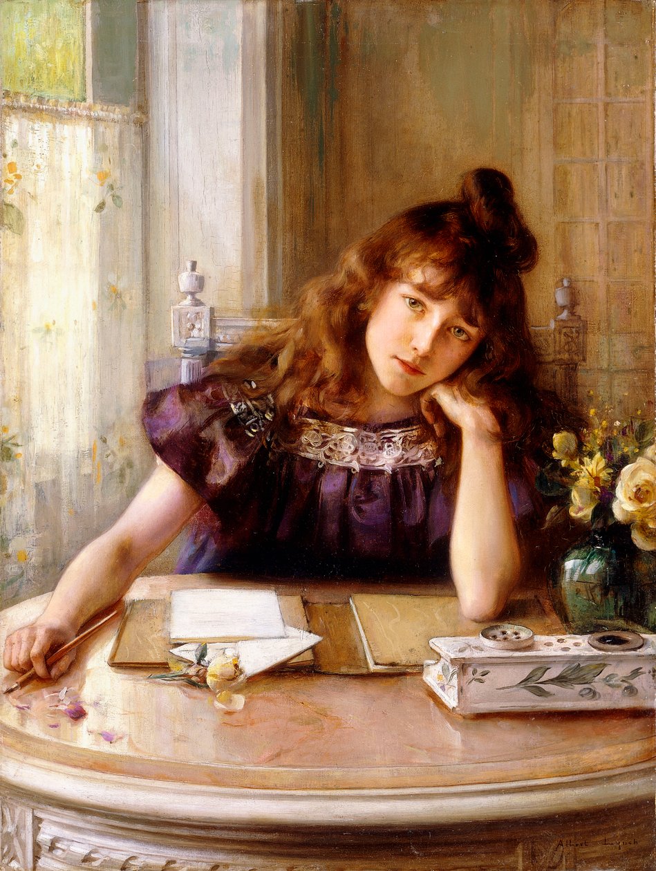 Litera, autorstwa Albert Lynch