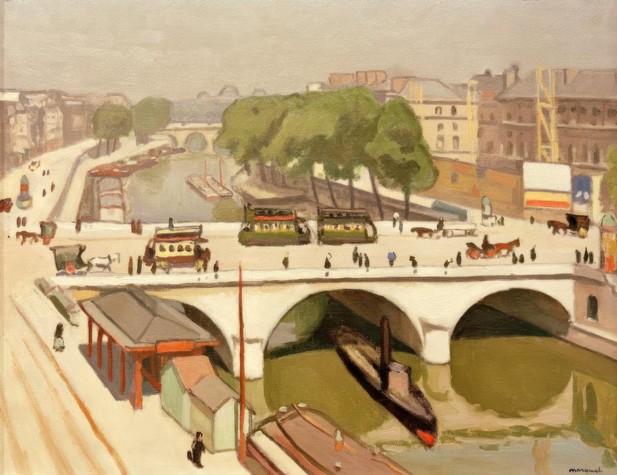 Most św. Michała autorstwa Albert Marquet