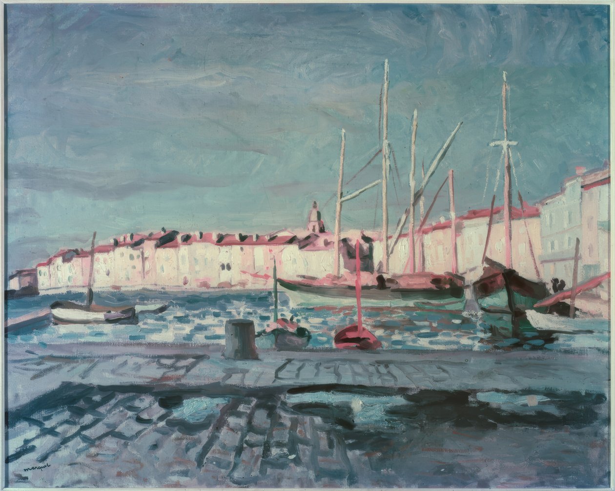Port Saint-Tropez autorstwa Albert Marquet