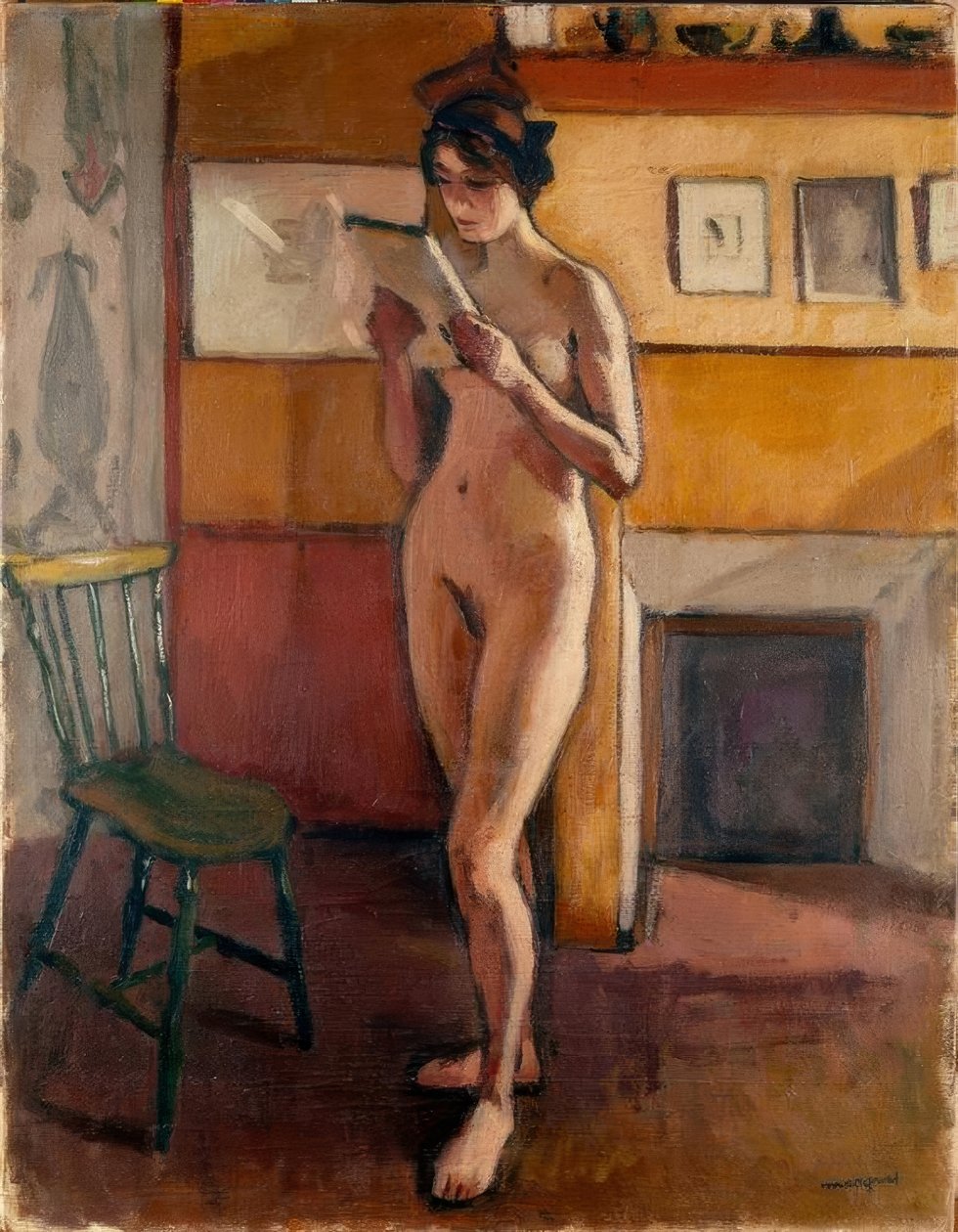 Stojący akt kobiecy autorstwa Albert Marquet