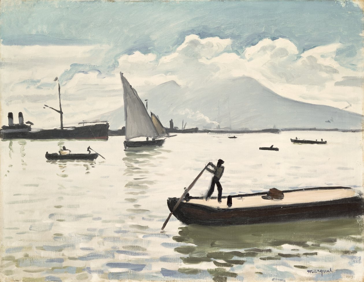Zatoka Neapolitańska autorstwa Albert Marquet