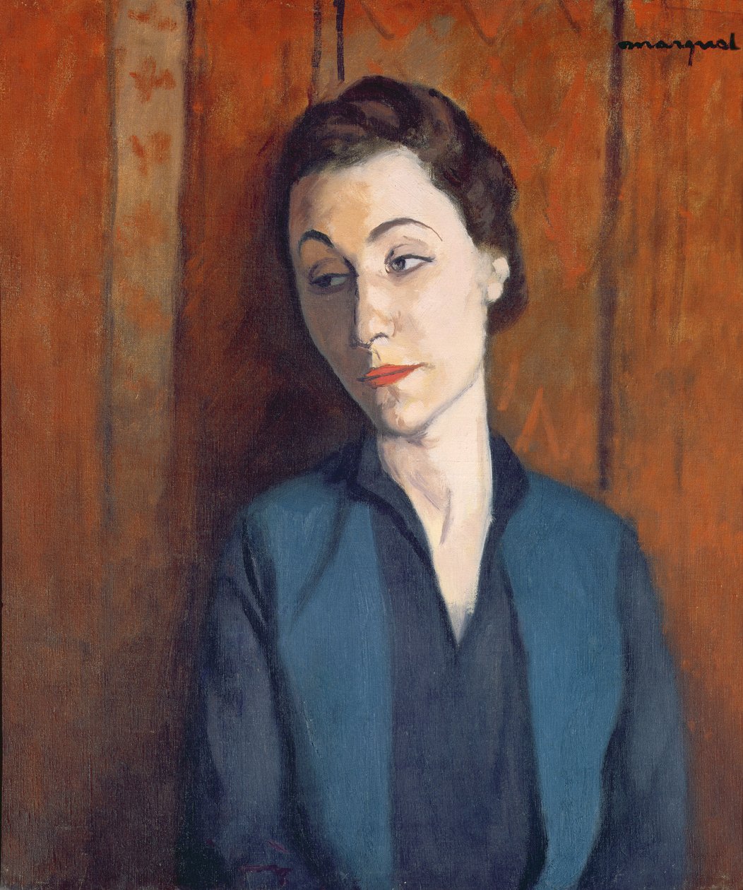 Kobieta w Błękicie autorstwa Albert Marquet