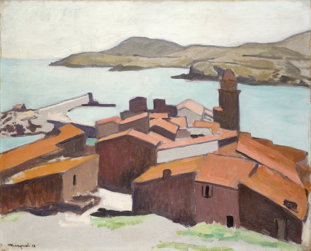 Widok na Collioure autorstwa Albert Marquet
