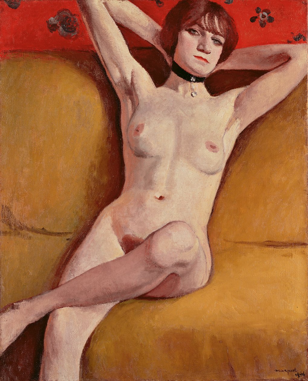 Kobieta na tapczanie autorstwa Albert Marquet