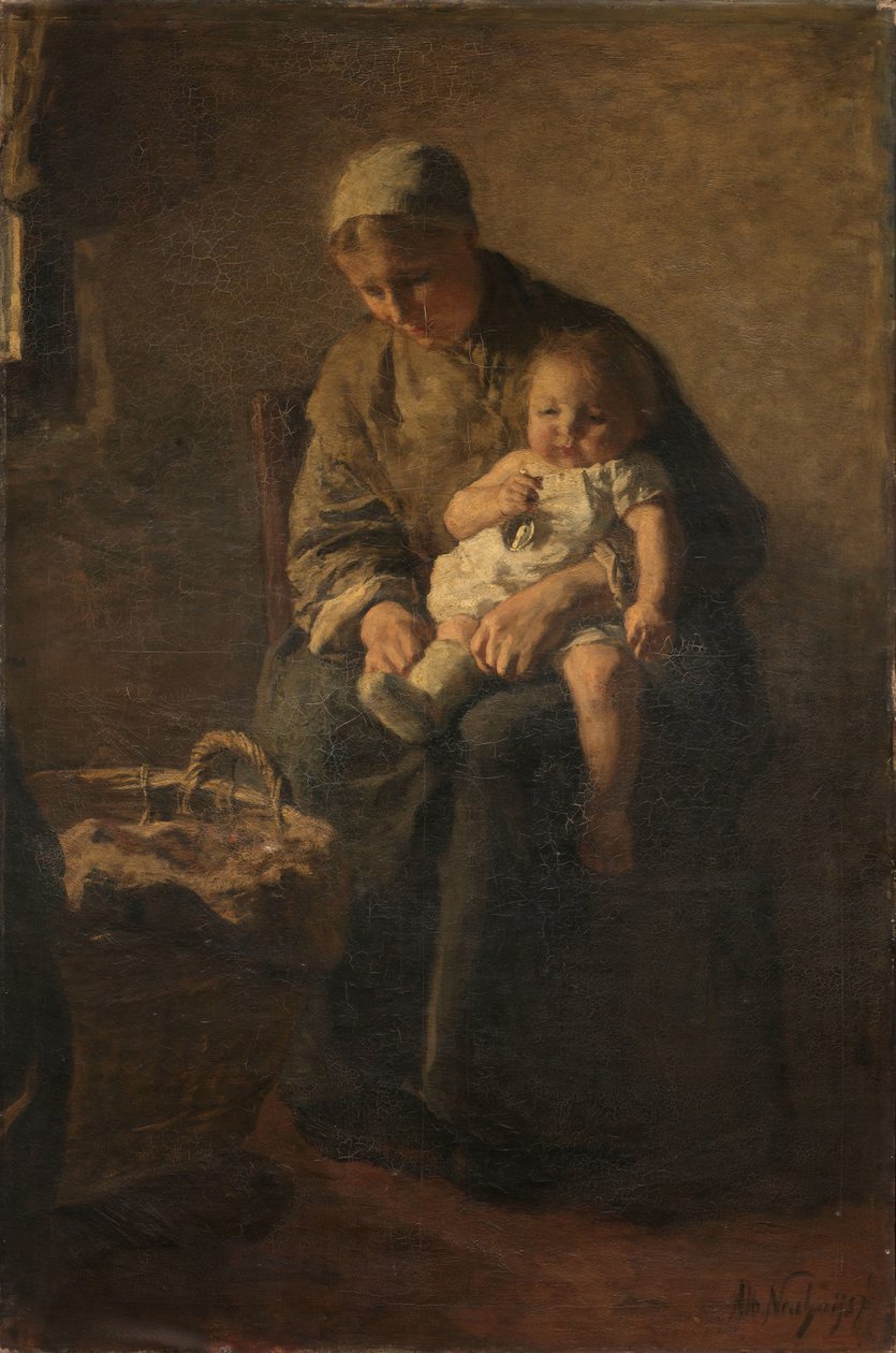 Matka z dzieckiem autorstwa Albert  Neuhuys