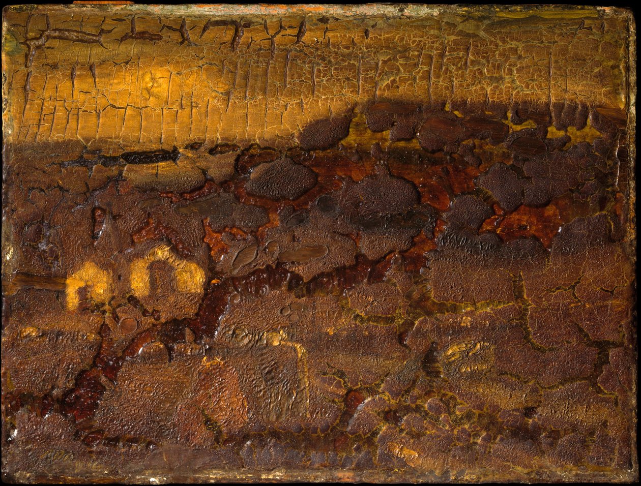 Godzina policyjna, do 1882 roku. autorstwa Albert Pinkham Ryder