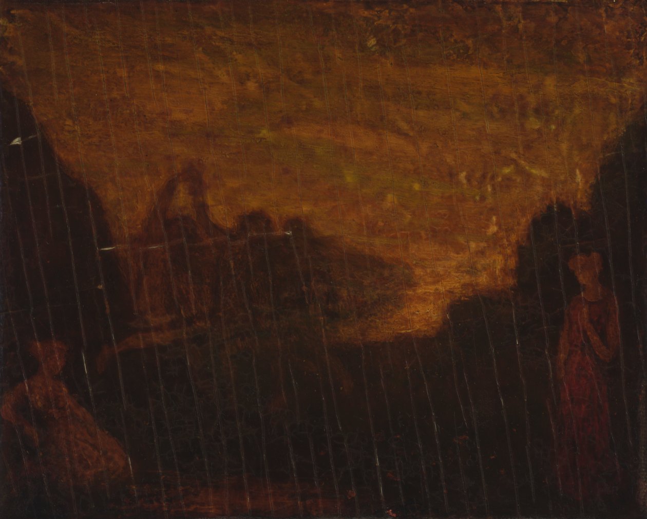 Taniec Nimf Leśnych, b.d. autorstwa Albert Pinkham Ryder