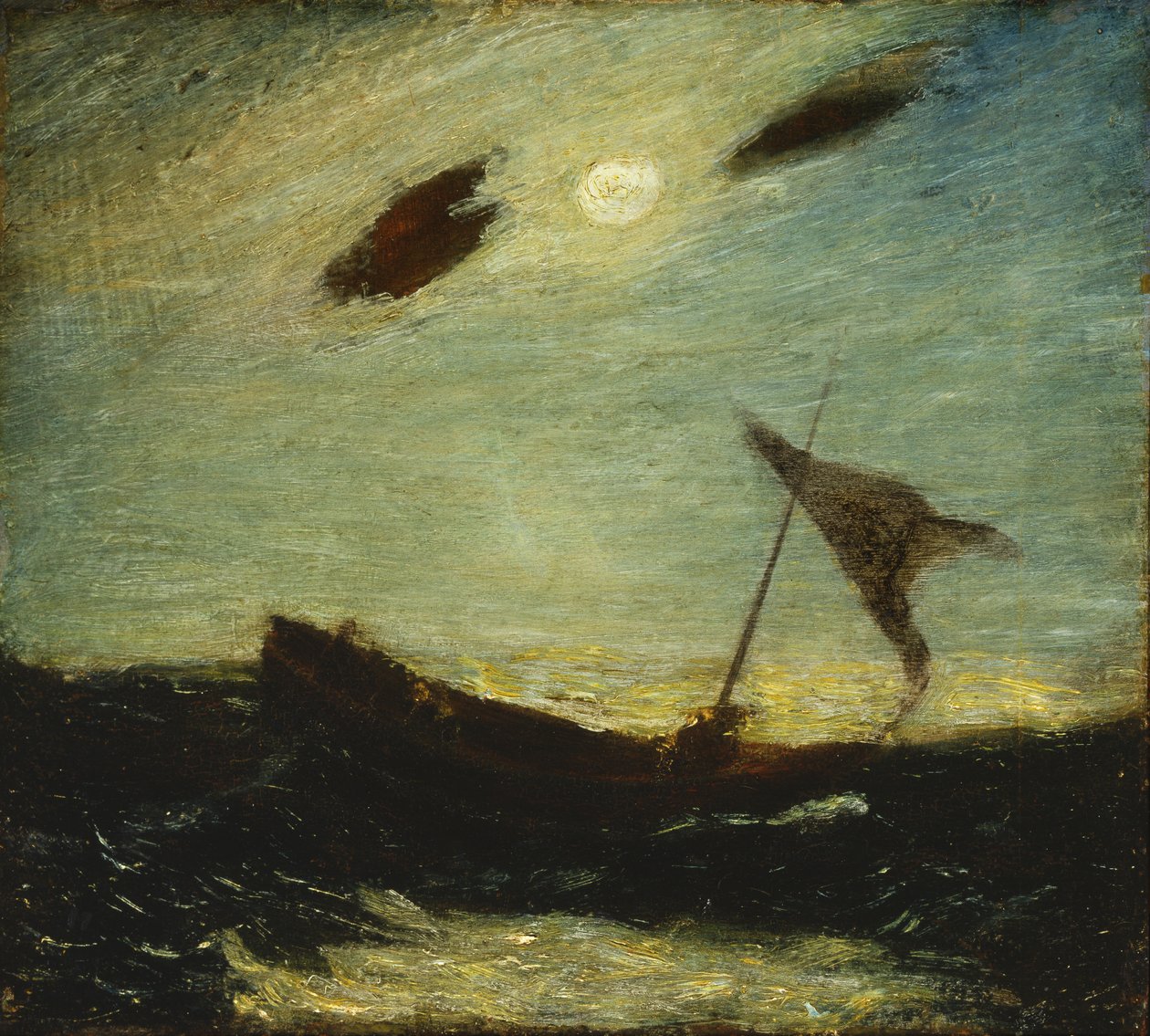 Światło księżyca, 1887. autorstwa Albert Pinkham Ryder