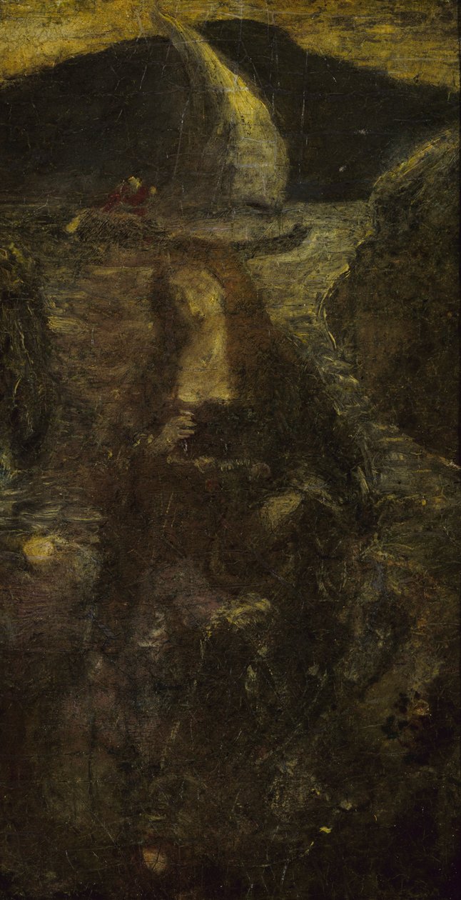 Przechodząca piosenka, przed 1902. autorstwa Albert Pinkham Ryder