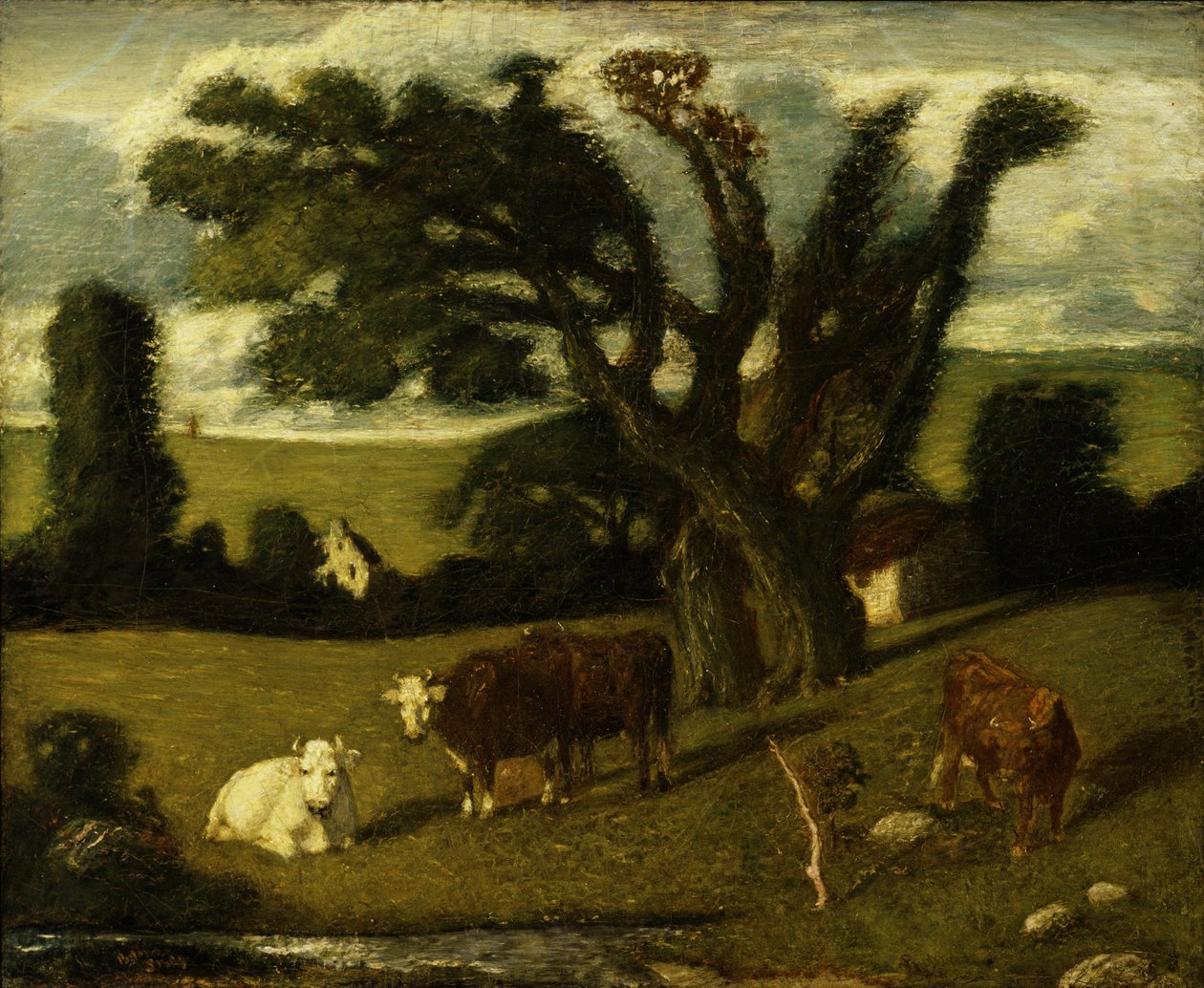 Studium duszpasterskie, 1897. autorstwa Albert Pinkham Ryder