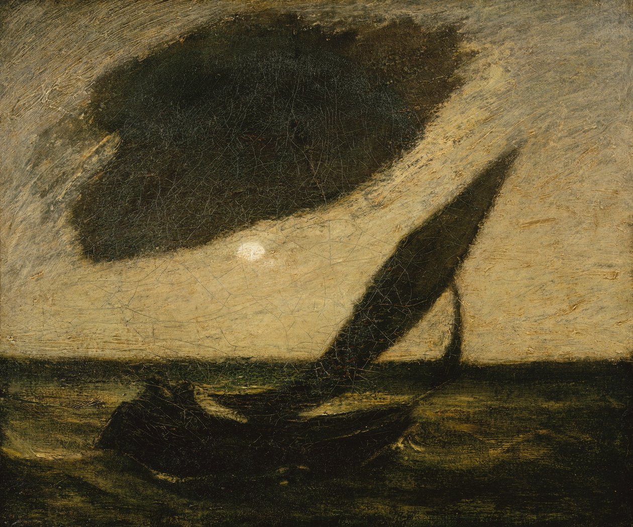 Pod chmurą ok. 1900. autorstwa Albert Pinkham Ryder