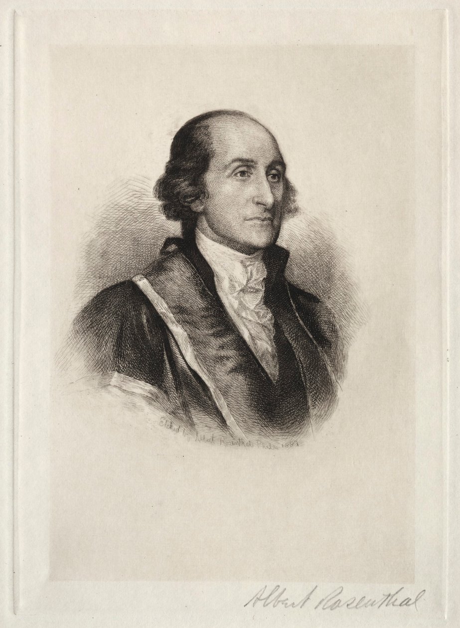 John Jay, 1887. autorstwa Albert Rosenthal