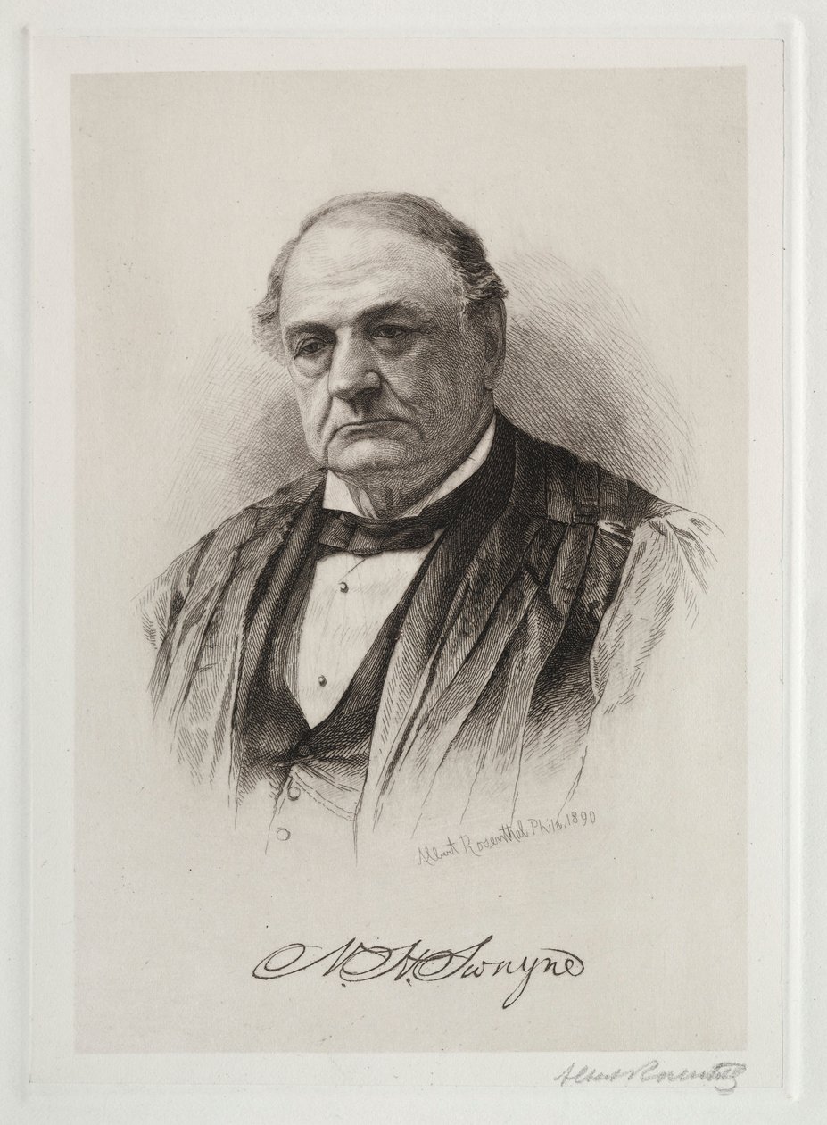 WH Swayne autorstwa Albert Rosenthal