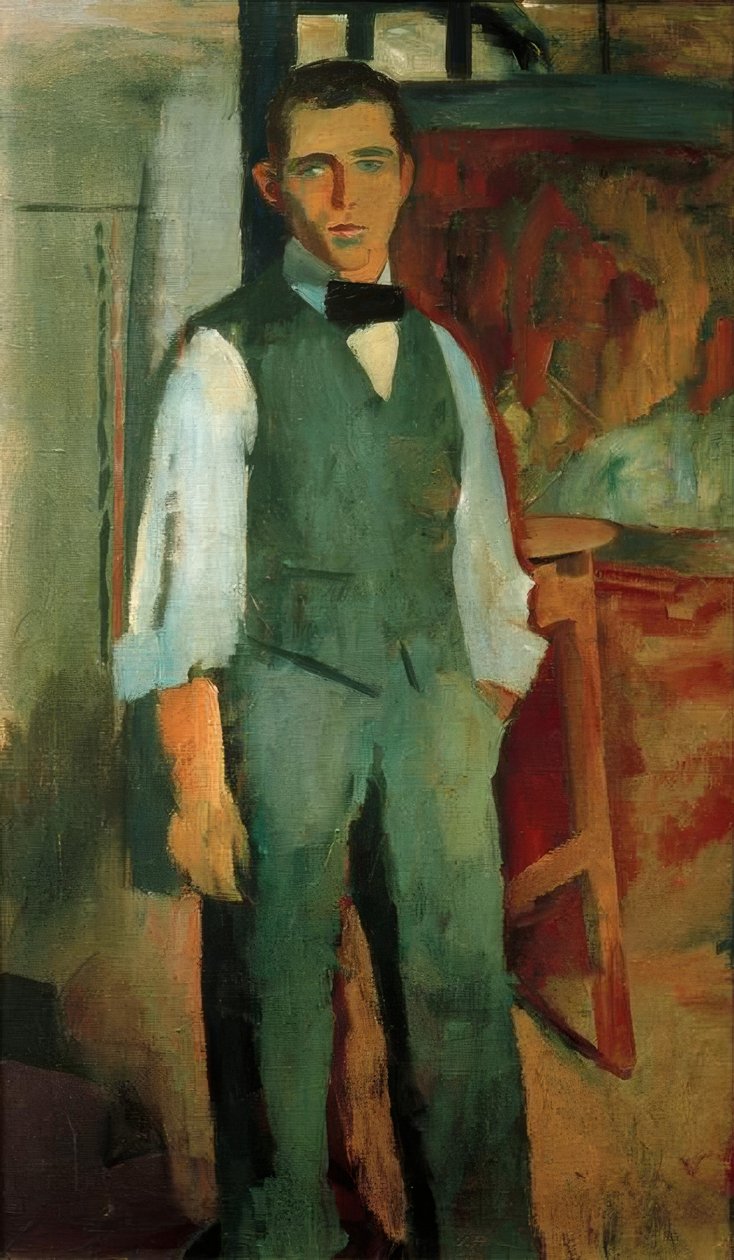 Autoportret autorstwa Albert Weisgerber
