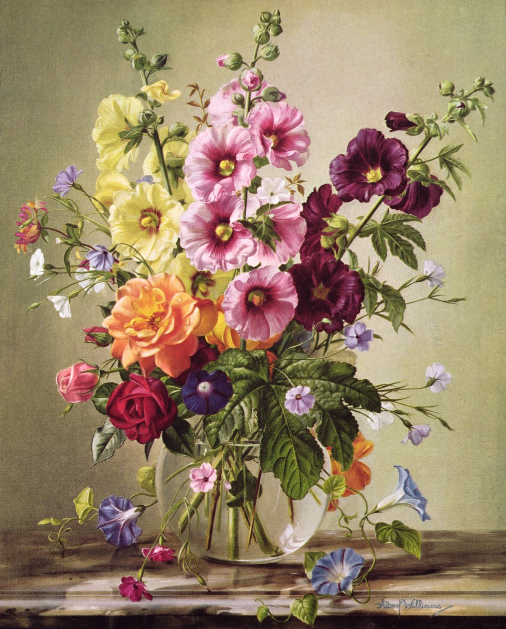 AP266 Kwiatowe uniesienie autorstwa Albert Williams