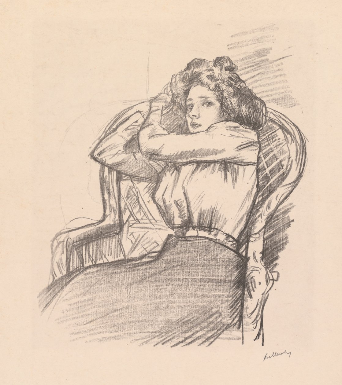 Bez tytułu („Babette”) autorstwa Albert de Belleroche