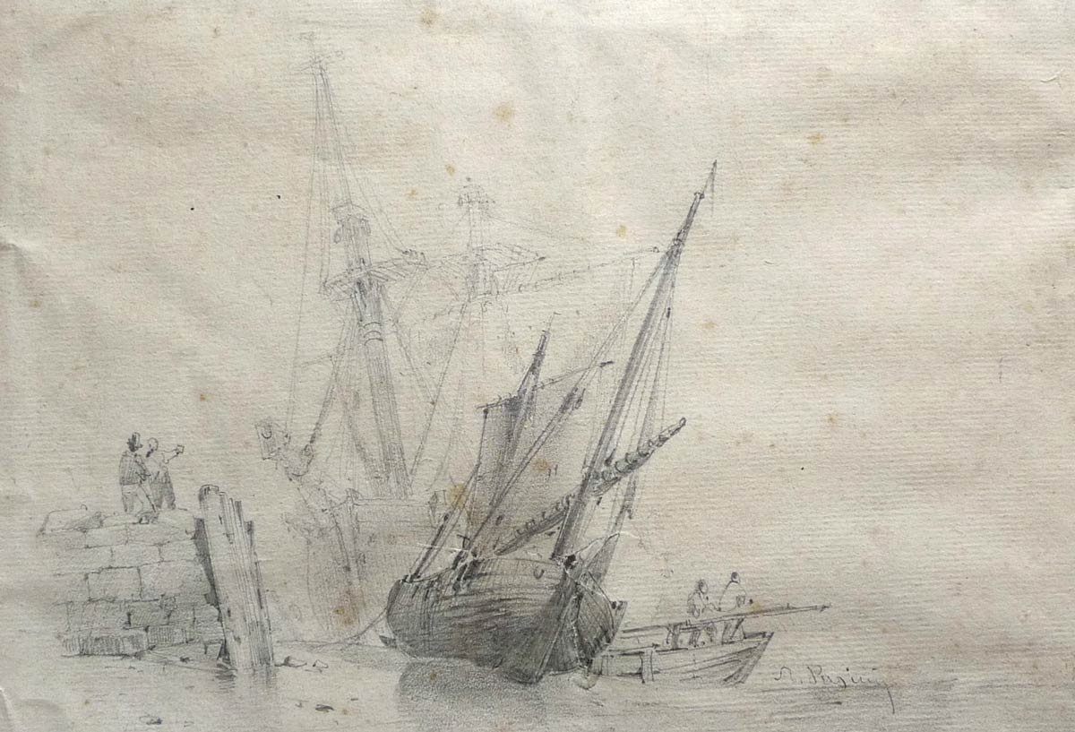 Triest czy Wenecja autorstwa Alberto Pasini