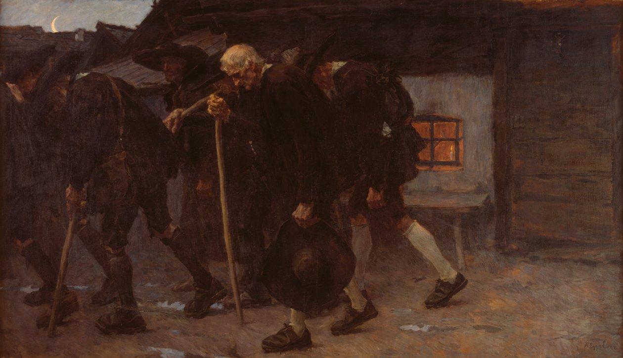 Po porozumieniu pokojowym autorstwa Albin Egger Lienz