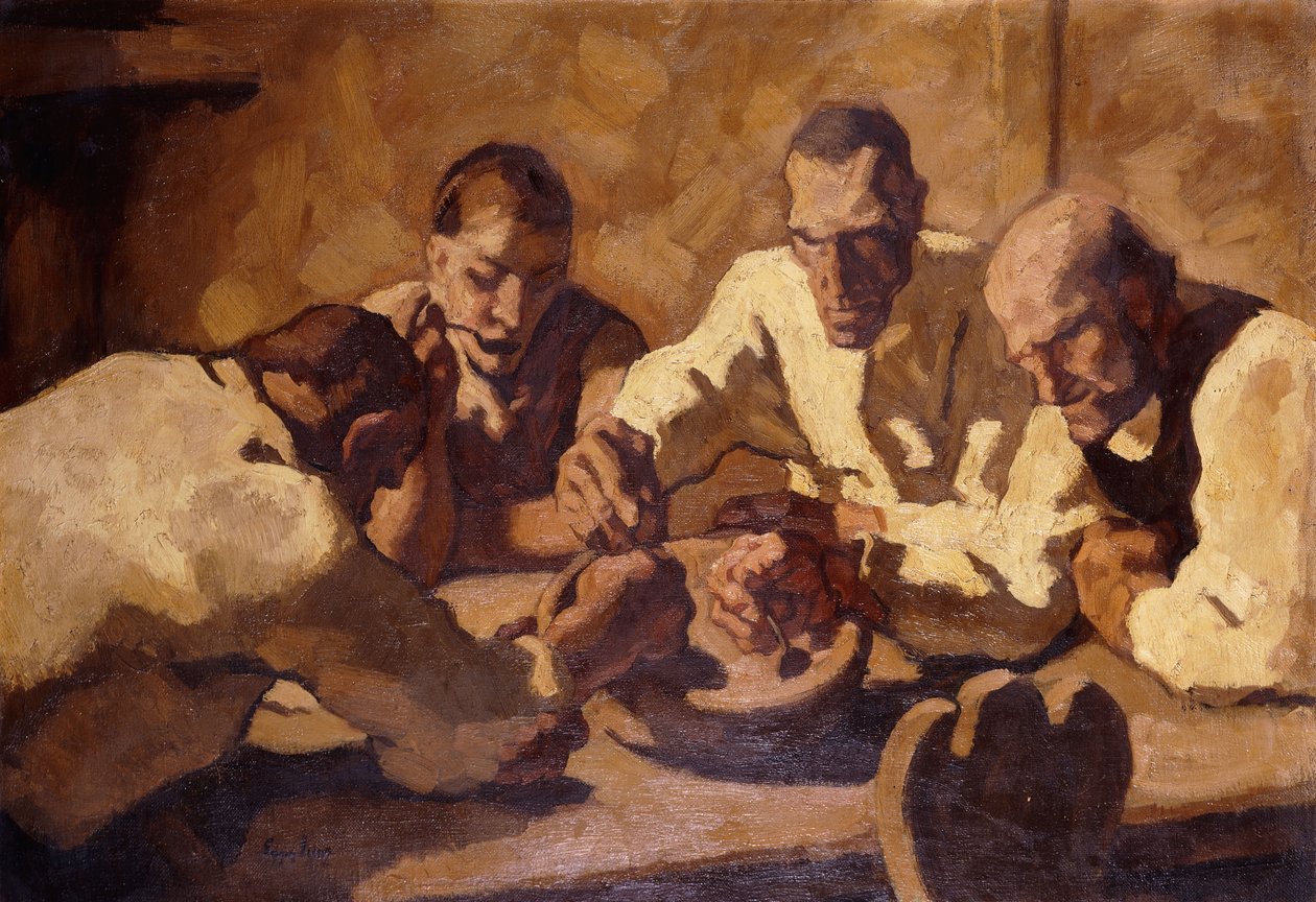 Posiłek autorstwa Albin Egger Lienz
