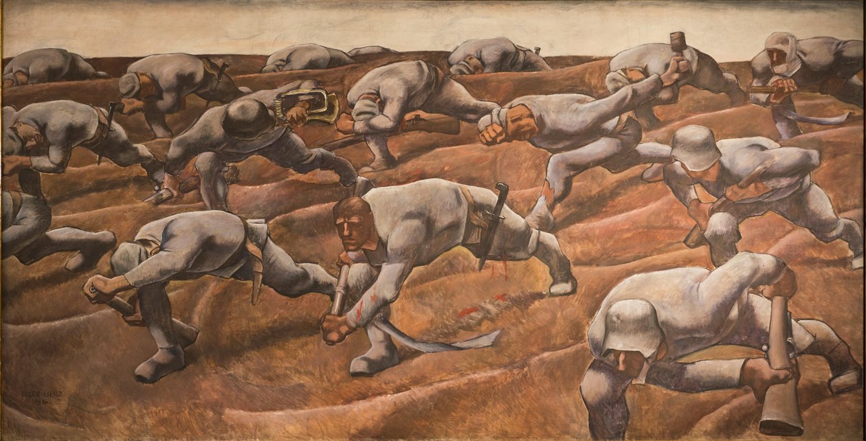 Bezimienny, 1916. autorstwa Albin Egger Lienz