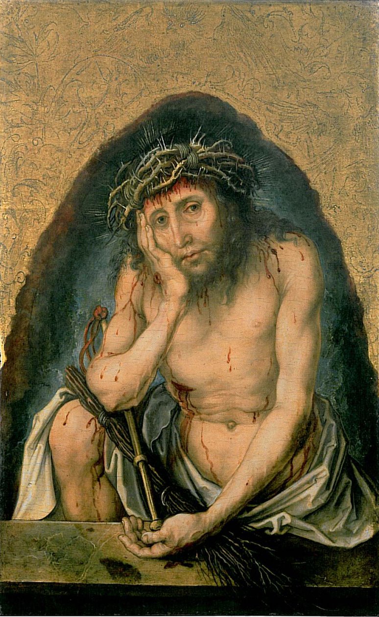 Chrystus jako Mąż Boleści autorstwa Albrecht Dürer