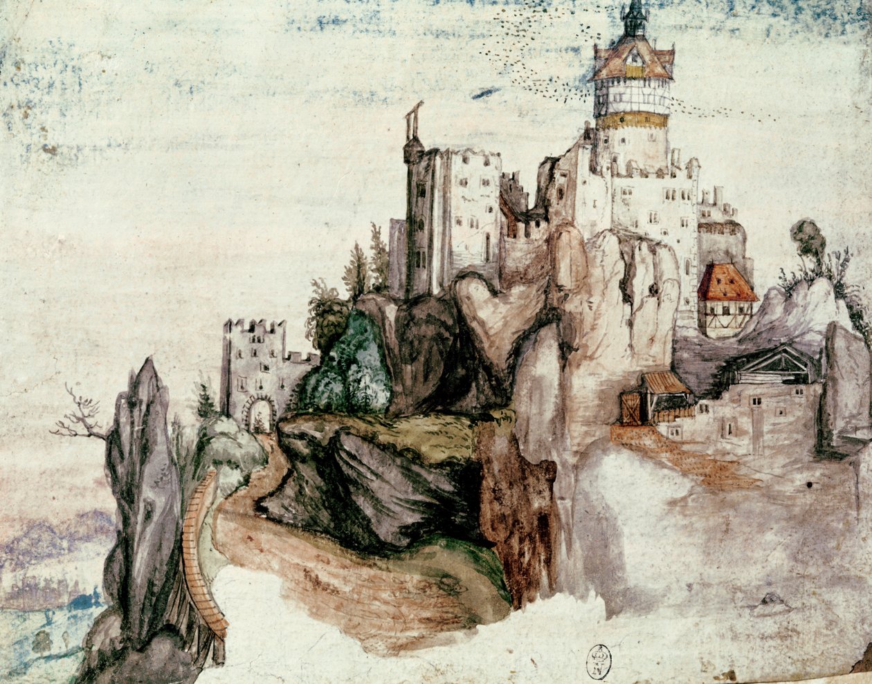 Zamek obronny autorstwa Albrecht Dürer