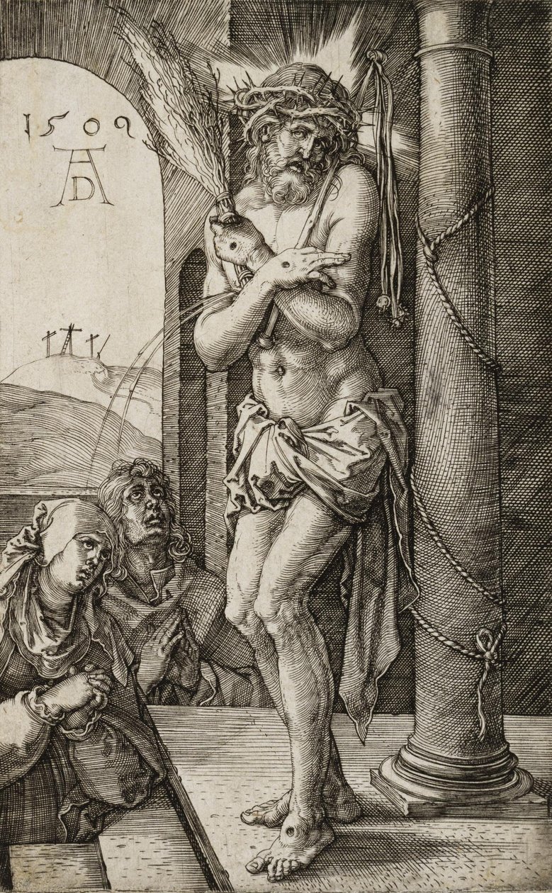 Człowiek boleści autorstwa Albrecht Dürer
