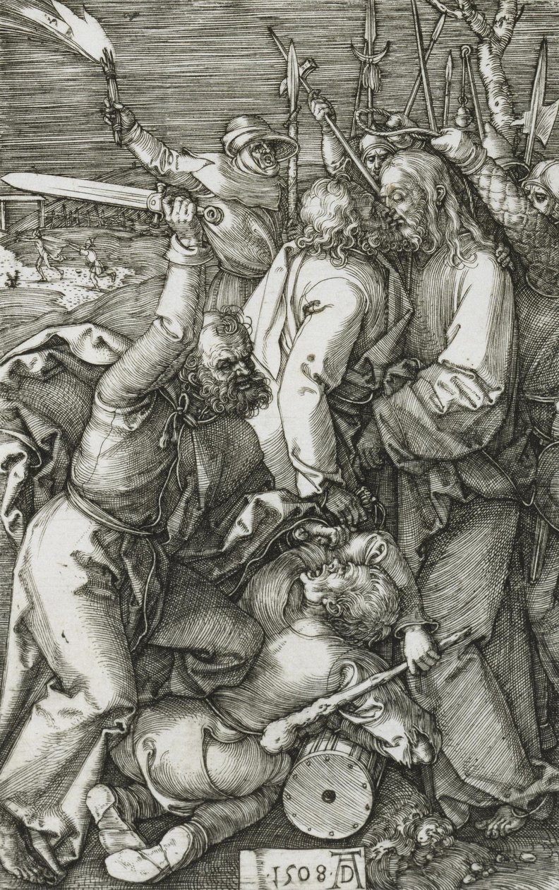 Zdrada Chrystusa autorstwa Albrecht Dürer