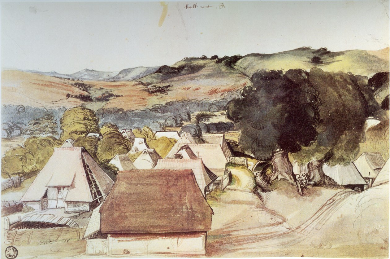 Widok na Kalchreuth autorstwa Albrecht Dürer