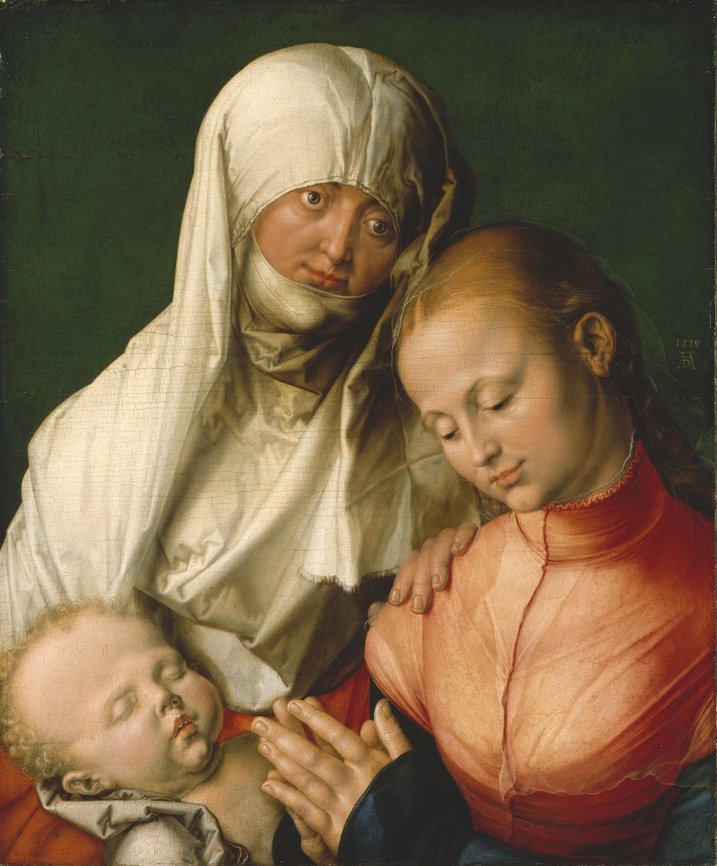 Dziewica z Dzieciątkiem ze św. Anną autorstwa Albrecht Dürer