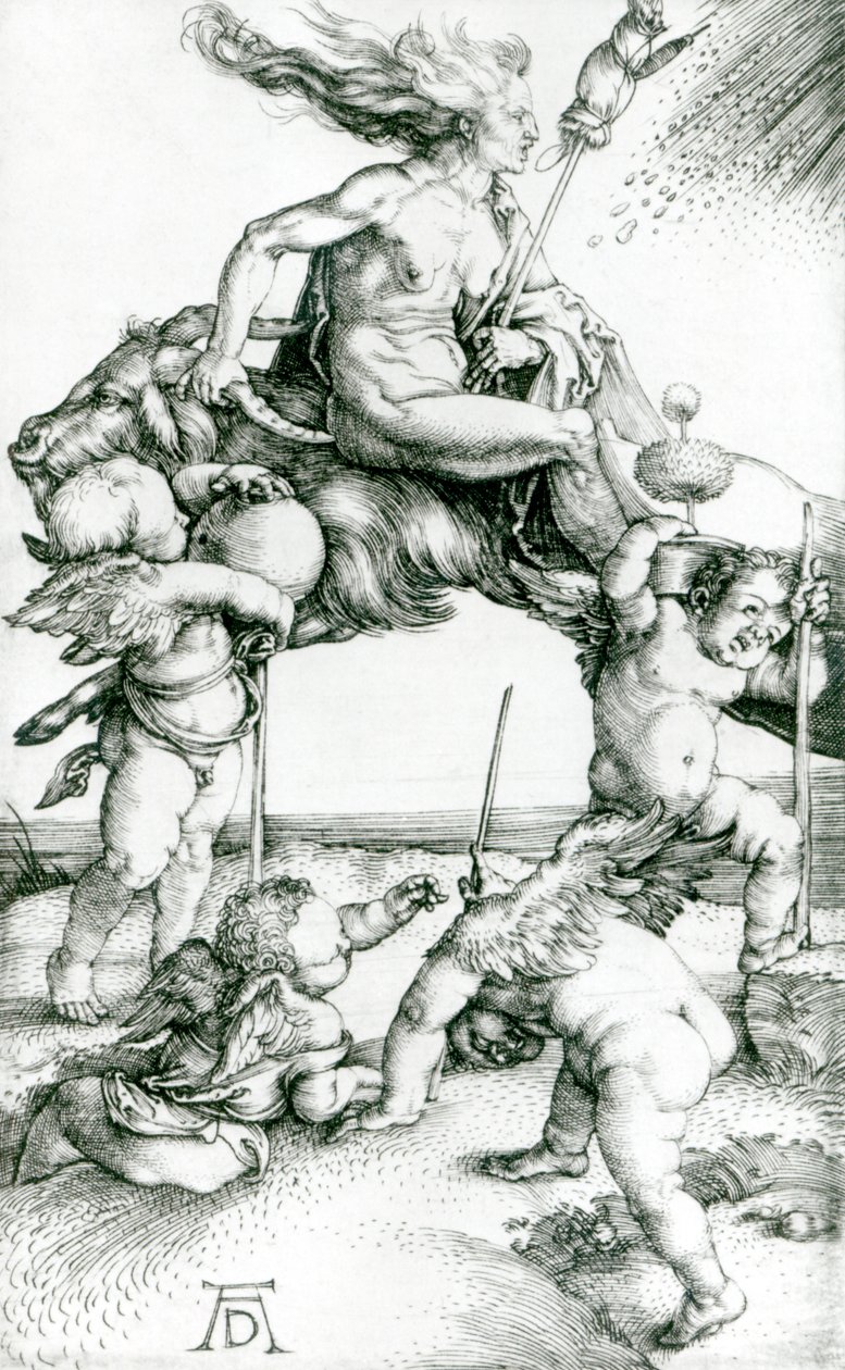Czarownica autorstwa Albrecht Dürer