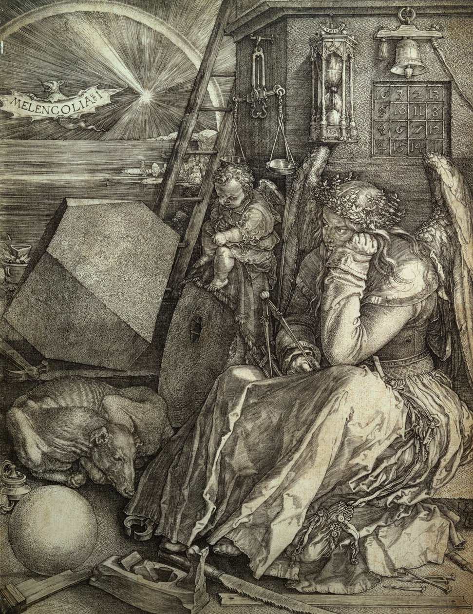 Melancholia autorstwa Albrecht Dürer