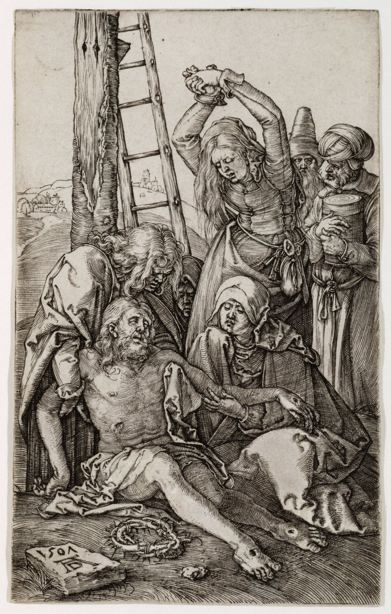 Lamentacja, 1507 autorstwa Albrecht Dürer